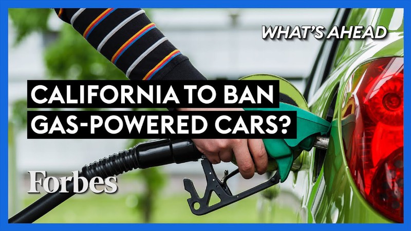 California's Plan To Ban Sales On New Gas-powered Cars By 2035 - Steve Forbes : What's Ahead: Forbes