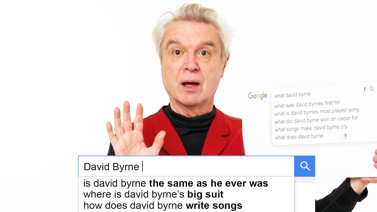 image 0 David Byrne Answers The Web's Most Searched Questions : Wired
