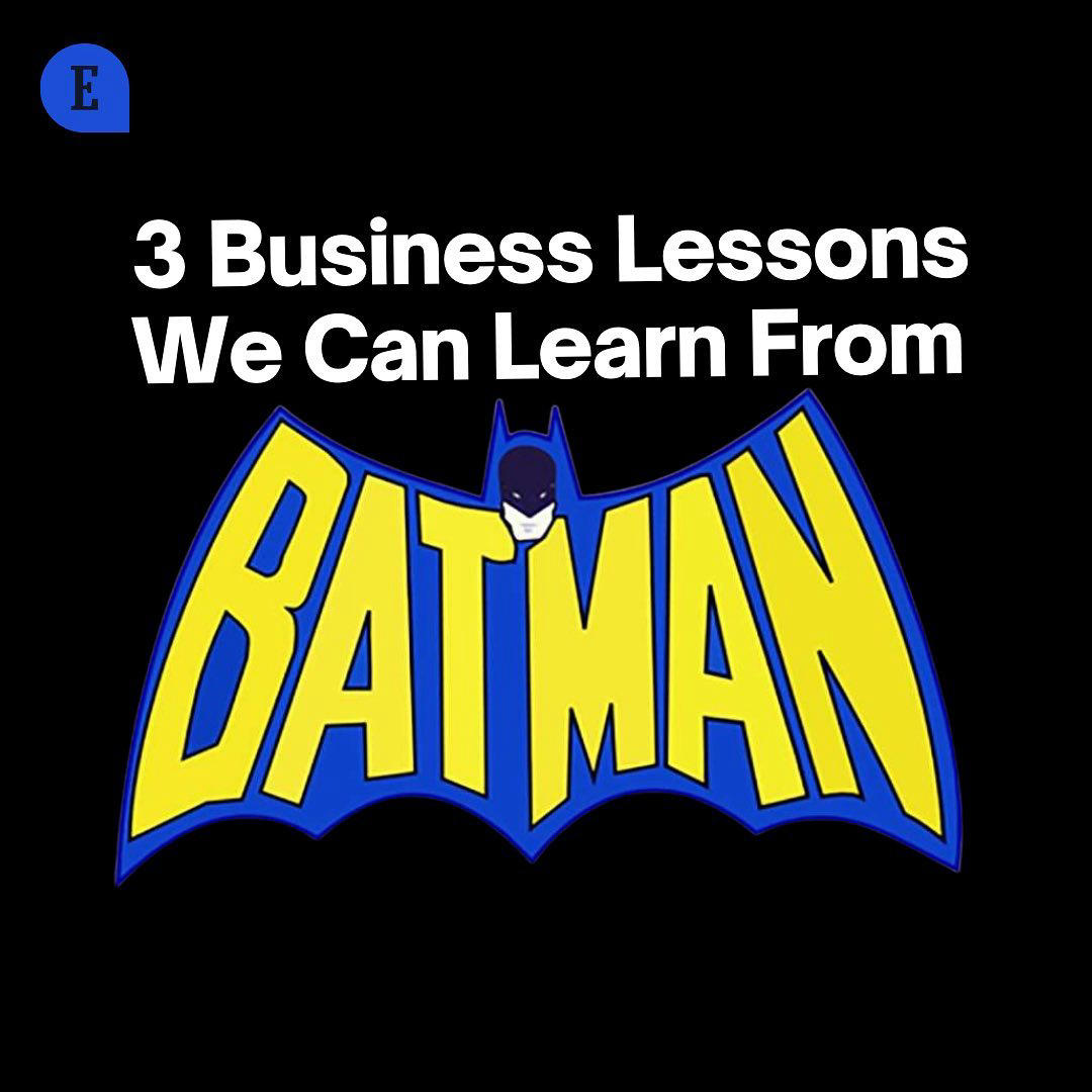 Entrepreneur - Did someone say #BatmanDay