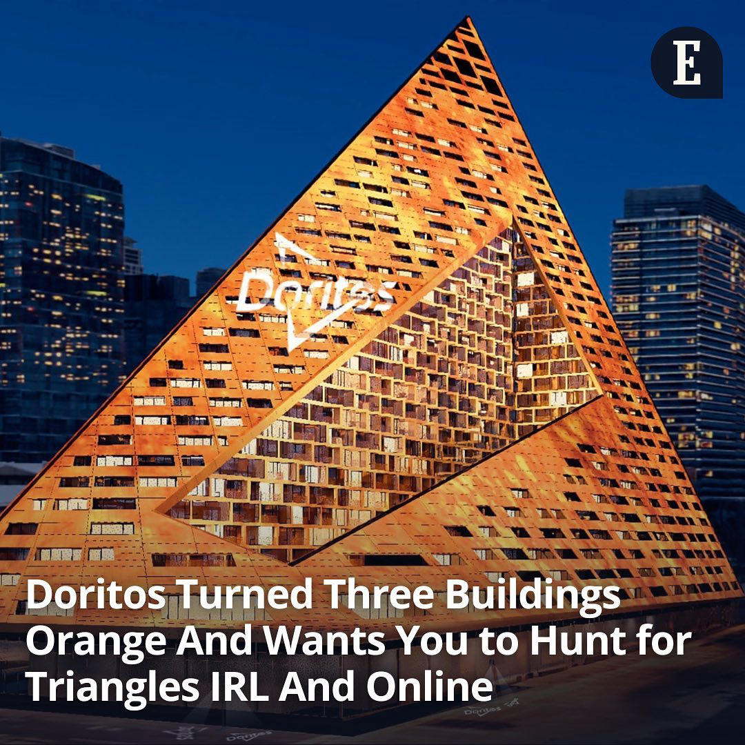 Entrepreneur - Doritos went big - literally - with this cheesy social media scavenger hunt where pla