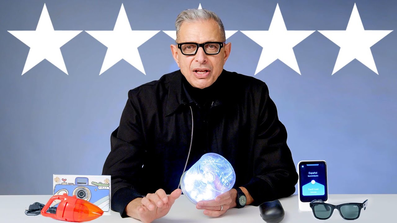 Jeff Goldblum Tests Travel Gadgets : Wired