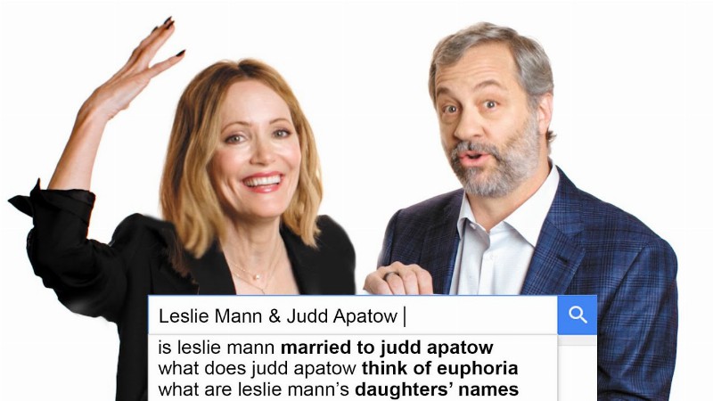 image 0 Leslie Mann & Judd Apatow Answer The Web's Most Searched Questions : Wired