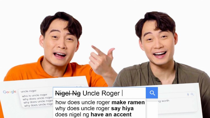 Nigel Ng & Uncle Roger Answer The Web's Most Searched Questions : Wired
