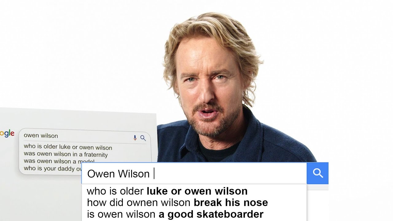 Owen Wilson Answers The Web’s Most Searched Questions : Wired