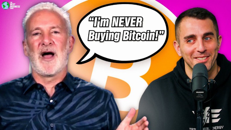 Peter Schiff: “i Am Never Buying Bitcoin!!”