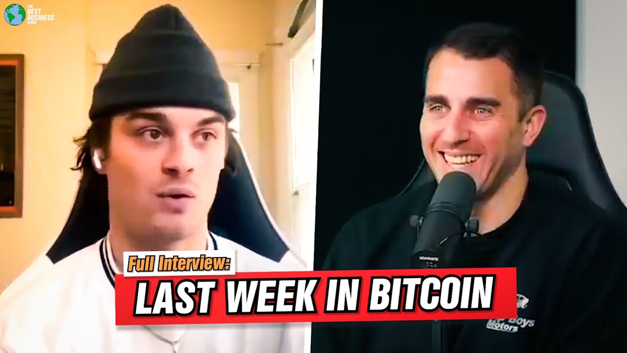 Pomp & Dylan Leclair Break Down Last Week In Bitcoin.