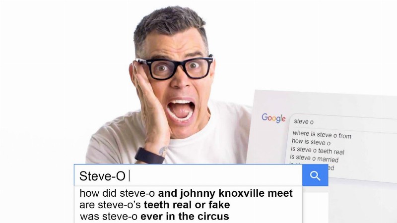 Steve-o Answers The Web's Most Searched Questions : Wired