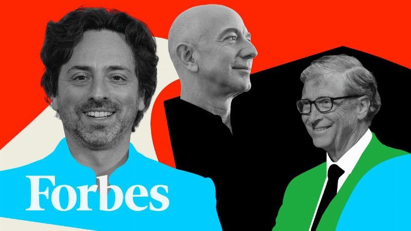 image 0 The 5 Richest Billionaires In Tech 2022 : Forbes