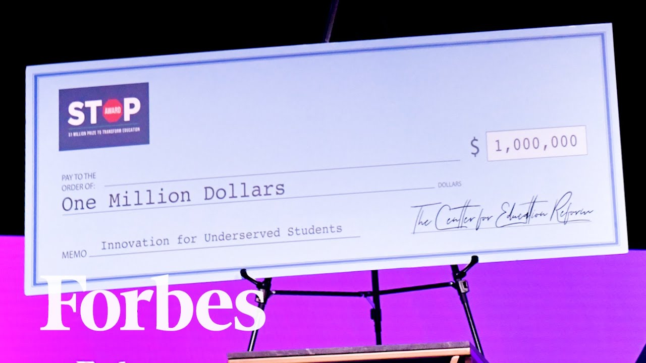 image 0 The Stop Award: A New $1 Million Education Prize : Forbes