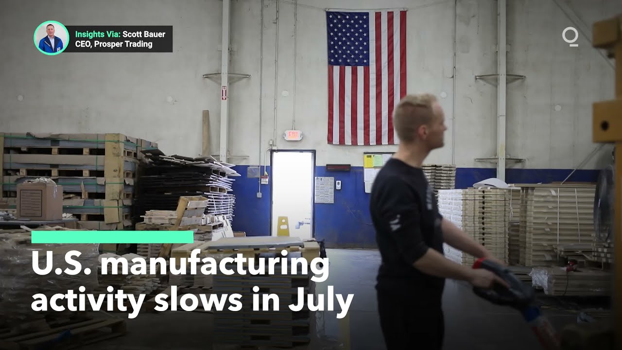 image 0 U.s. Factory Activity Slows In July